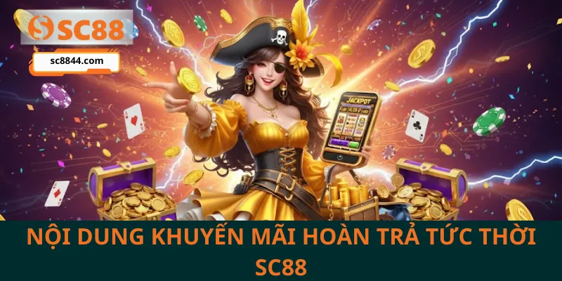 Nội dung khuyến mãi hoàn trả tức thời SC88