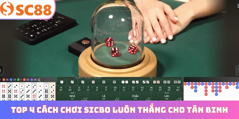 Top 4 cách chơi sicbo luôn thắng cho tân binh